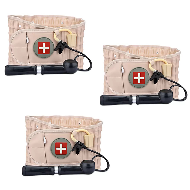 360 Decompression Belt Inflatable Lumbar Support for Lower Back Pain Relief