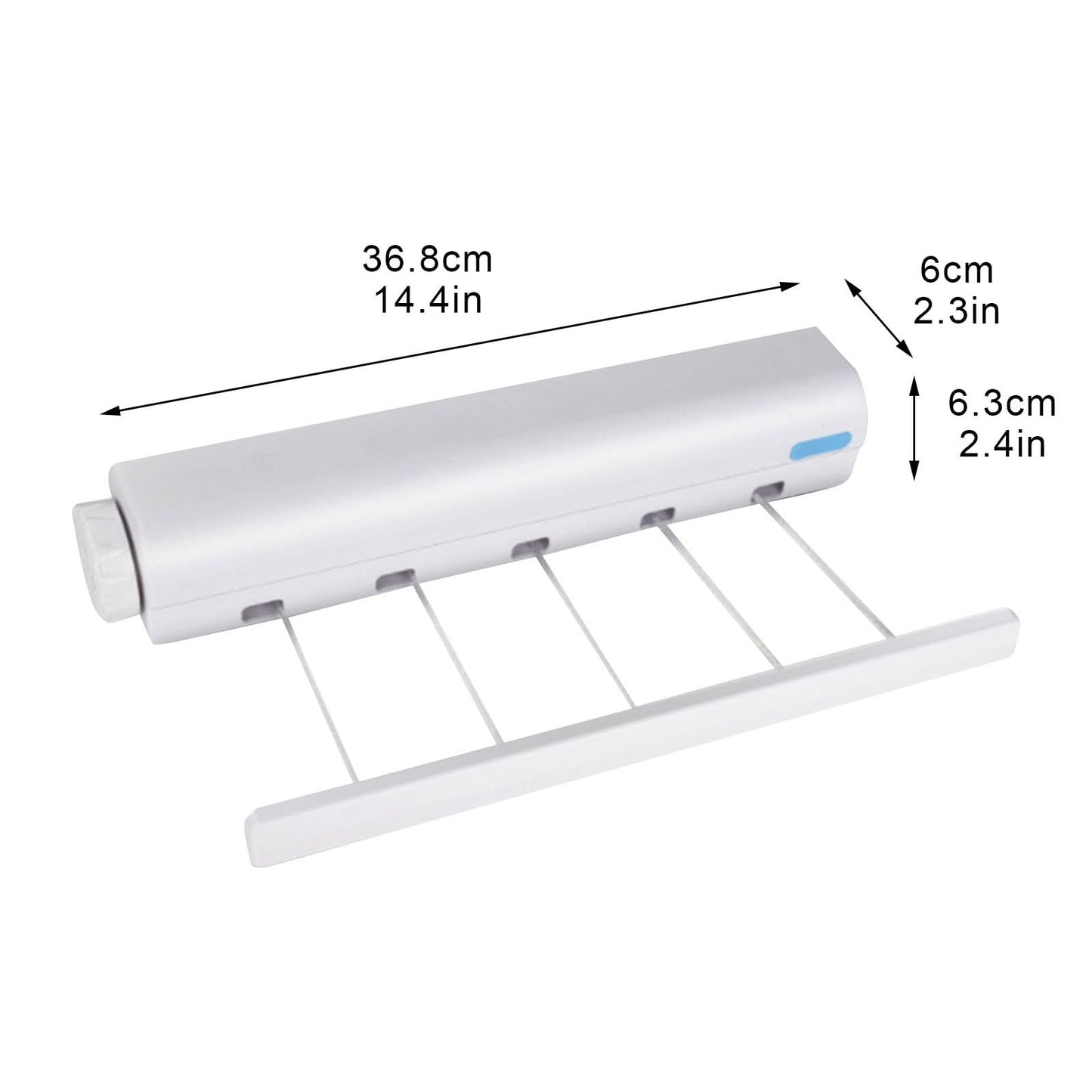 Cuerda Retráctil de Secado Multi-Hilo para Interiores y Exteriores