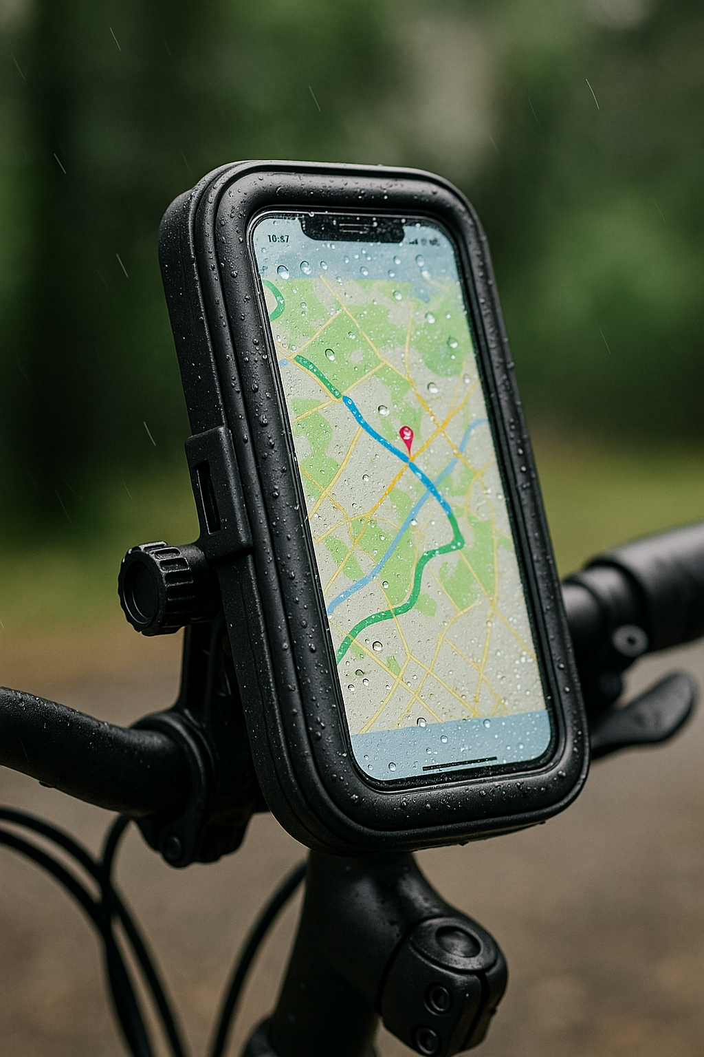 BiciLock Pro Soporte de teléfono universal Étanche para Moto y Vélo – Rotación 360°