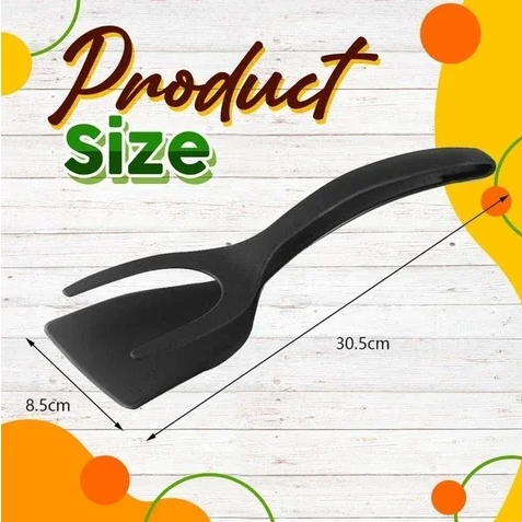 All Day Cook 2-in-1 Spatula Tongs