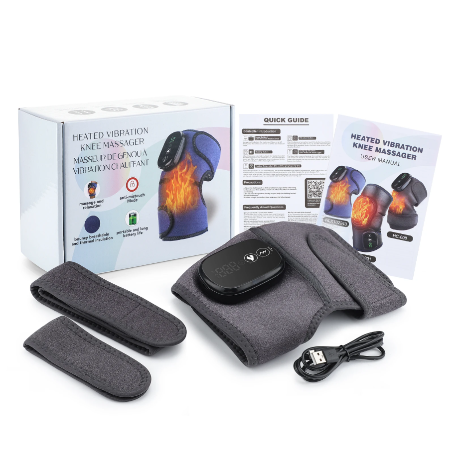 Almohadilla Térmica 3 en 1 para Rodillas, Hombros y Codos