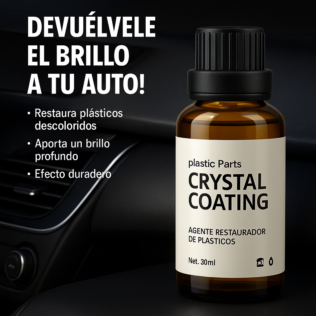 Restaurador de Plástico para Tablero 30 ml – Limpia y Protege ✨
