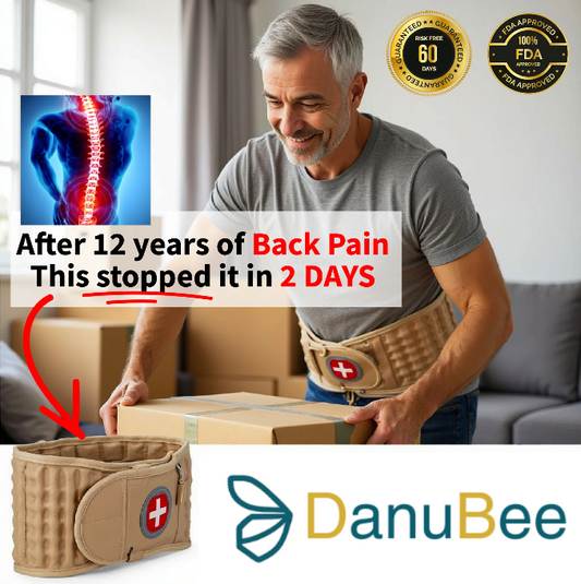 360 Decompression Belt Inflatable Lumbar Support for Lower Back Pain Relief