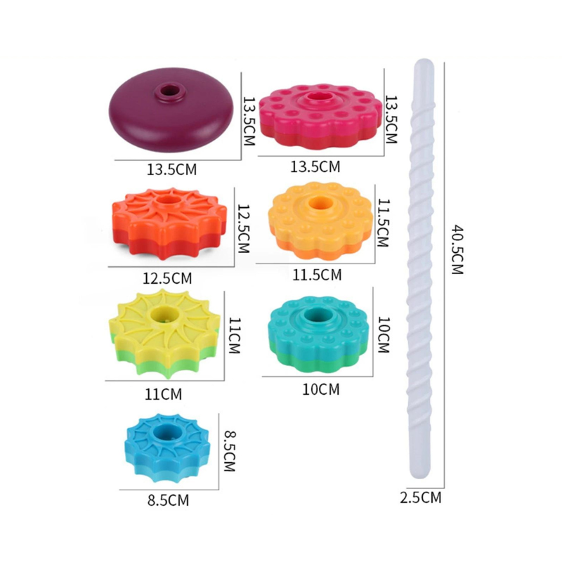 Spinbow – Educational Color Tower Toy