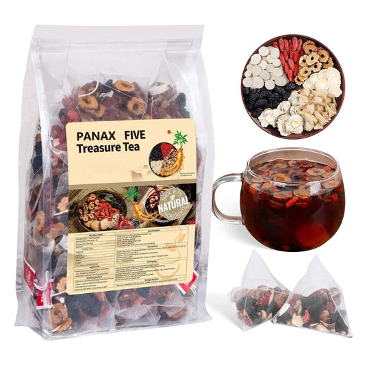 Slimoly™ Panax & Mulberry Herbal Tea – Natural Energy & Kidney Support